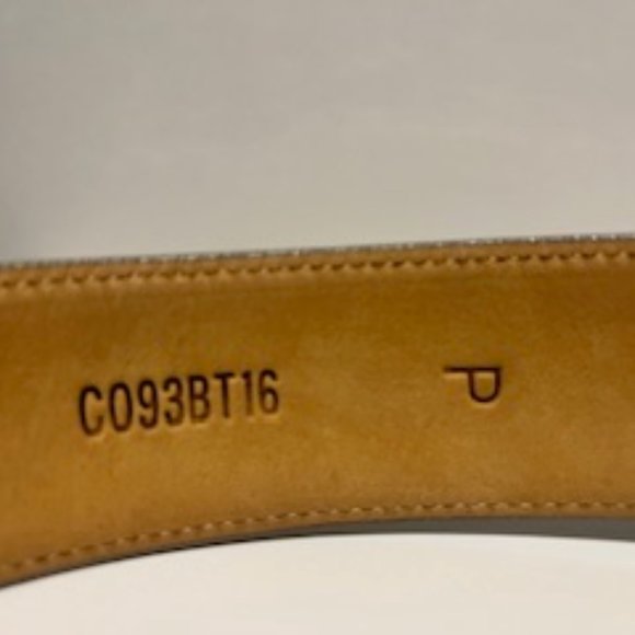 Worth Leather Belt - Size Petite - Picture 4 of 6
